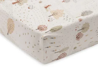 Hoeslaken Ledikant - 60x120cm - Jersey van Jollein in Tiny Park – productfoto 3 van 3