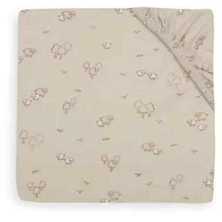 Hoeslaken Ledikant - 60x120cm - Jersey fra Jollein i Woolly – produktbillede 3 af 3