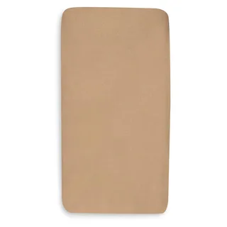 Hoeslaken Ledikant - 70/75x140/150cm - Jersey - Hazel de Jollein en Bruin donker – photo produit 3 sur 4