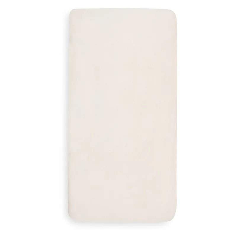 Hoeslaken Ledikant - 70/75x140/150cm - Jersey - Sand van Jollein in Beige – productfoto 2 van 4