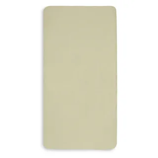 Hoeslaken Ledikant - 70/75x140/150cm - Jersey - Soft Matcha från Jollein i Olijf Groen – produktbild 2 av 4