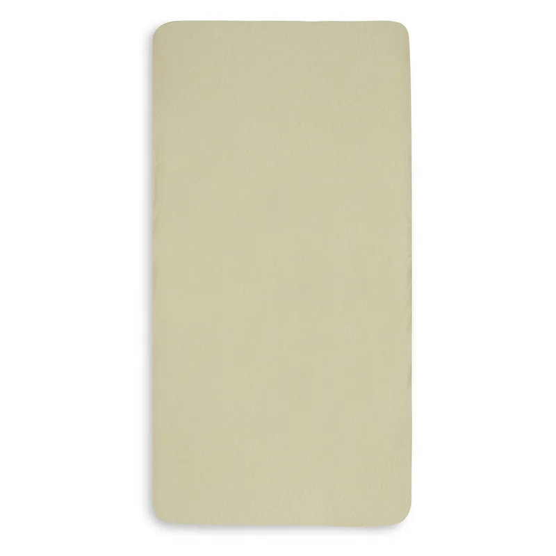 Hoeslaken Ledikant - 70/75x140/150cm - Jersey - Soft Matcha från Jollein i Olijf Groen – produktbild 2 av 4