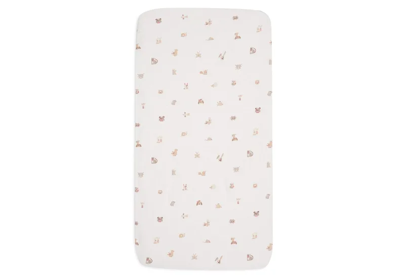 Hoeslaken Ledikant Jollein 60x120 Animal Friends van Jollein – productfoto 2 van 3