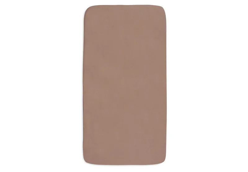 Hoeslaken Ledikant Jollein 60x120 Jersey Milky Coffee/Ivory 2st by Jollein – product photo 2 of 4
