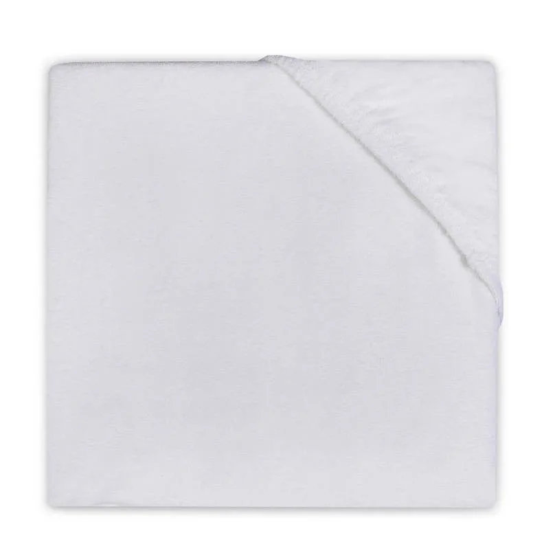 Hoeslaken Molton Wieg Jollein 40/50x80/90 Wit fra Jollein – produktbillede
