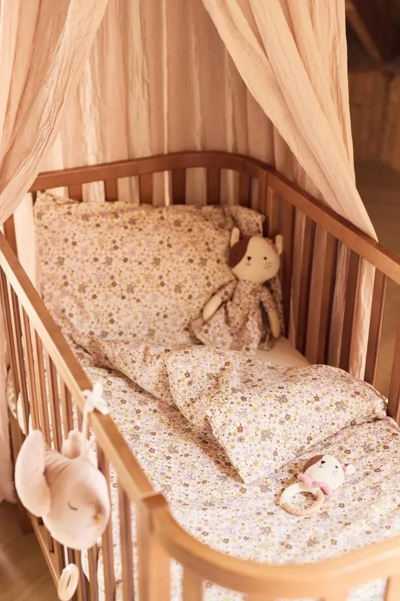 Hoeslaken Wieg - 40/50x80/90cm - Jersey by Jollein in Flower Fairies – product photo 4 of 4