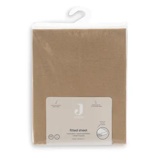 Hoeslaken Wieg - 40/50x80/90cm - Jersey - Hazel von Jollein in Bruin donker – Produktfoto 4 von 4