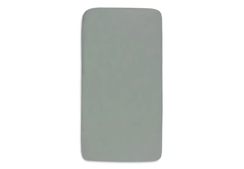 Hoeslaken Wieg - 40/50x80/90cm - Jersey - Sea Green/Ivory by Jollein in Sea Green & Ivory – product photo 2 of 4