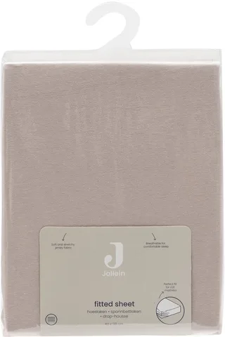 Hoeslaken Wieg - 40/50x80/90cm - Jersey - Silk Rose by Jollein in Roze 1 – product photo 1 of 4
