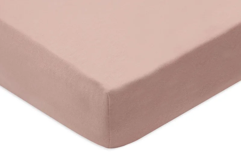 Hoeslaken Wieg Jollein 40/50x80/90 Jersey Wild Rose/Ivory 2st fra Jollein – produktbillede 4 af 4