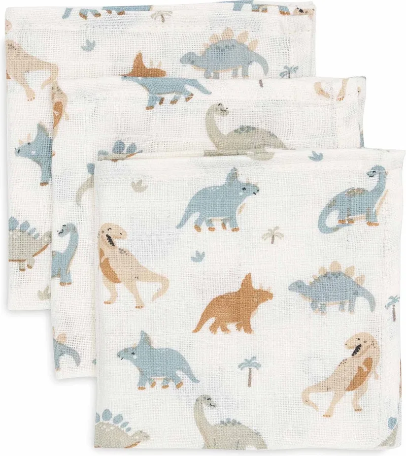 Hydrofiel Monddoekje 31x31cm (3pack) by Jollein in Roarsome – product photo