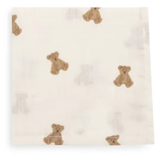 Hydrofiel Monddoekje 31x31cm Mini Teddy Bear (3pack) de Jollein en Multicolore – photo produit 3 sur 4