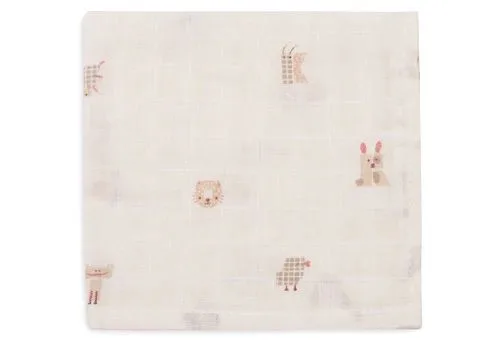 Hydrofiel Monddoekje Basic - 3 Stuks by Jollein in Animal Friends – product photo 2 of 4