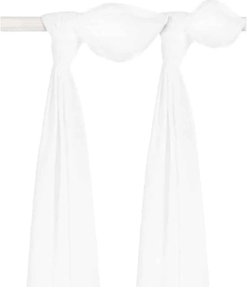 Hydrofiel Multidoek Basic 115x115cm - 2 Stuks by Jollein in White – product photo