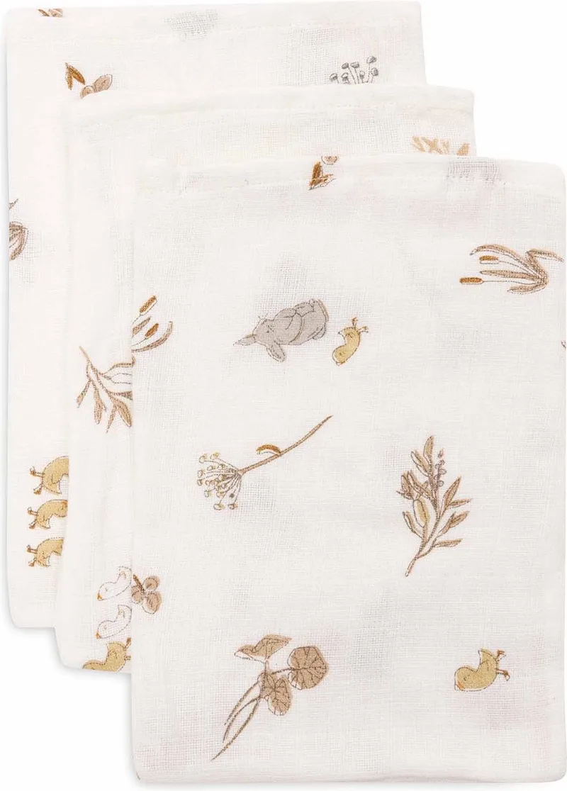 Hydrofiel Washandje 15x20cm (3pack) by Jollein in Riverside – product photo