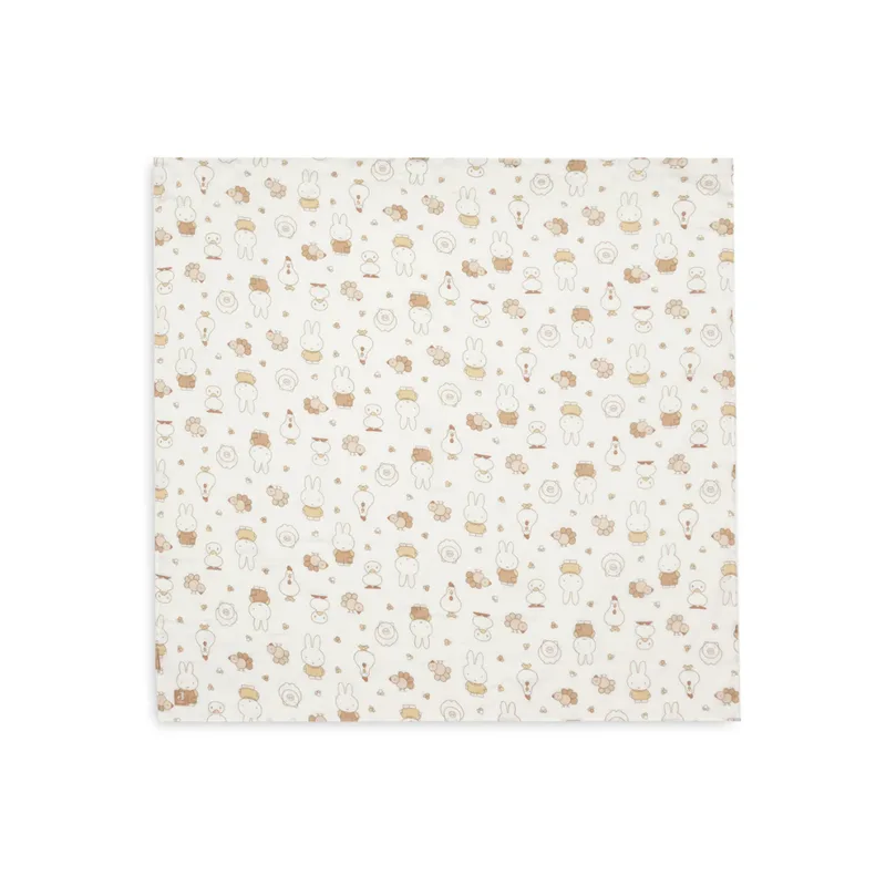 Hydrofiele Doek Large 115x115cm 2 Stuks by Jollein in Miffy Family Farm – product photo 2 of 2