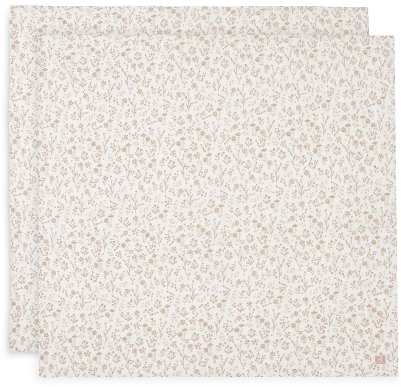 Hydrofiele Doek Large 115x115cm (2pack) by Jollein in Bloomy – product photo