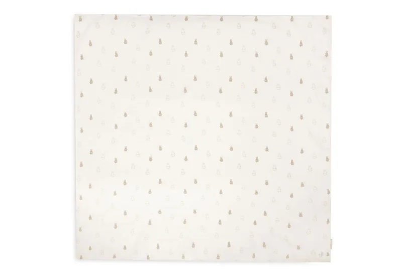 Hydrofiele Doek Large 115x115cm (2pack) de Jollein en Happy Miffy Nougat – photo produit 2 sur 3
