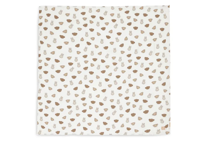 Hydrofiele Doek Large 115x115cm (2pack) de Jollein en Miffy and Friends – photo produit 2 sur 4