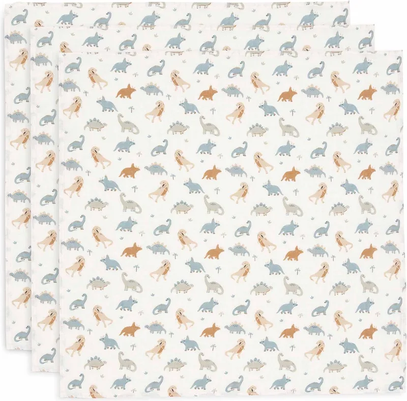 Hydrofiele Doek Small 70x70cm (3pack) by Jollein in Roarsome – product photo
