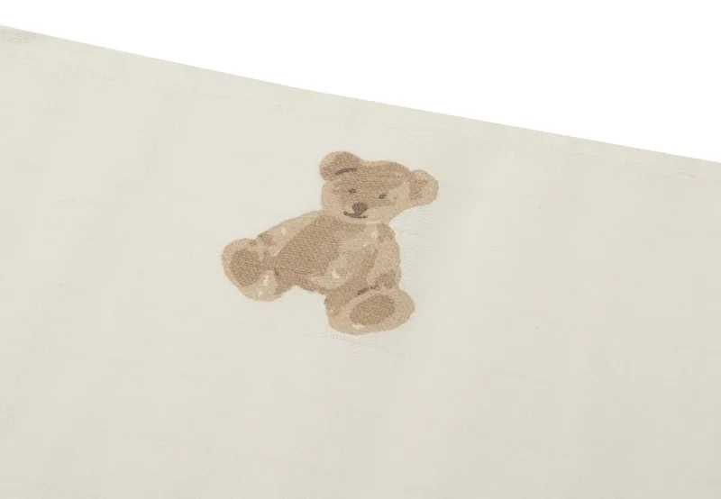 Hydrofiele Doek Small 70x70cm Teddy Bear - 3 Stuks van Jollein in Meerkleurig – productfoto 3 van 4