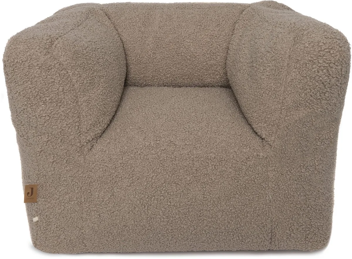 Kinderfauteuil Teddy – 1 t/m 4 jaar – 46x110cm van Jollein in Warm Sand – productfoto