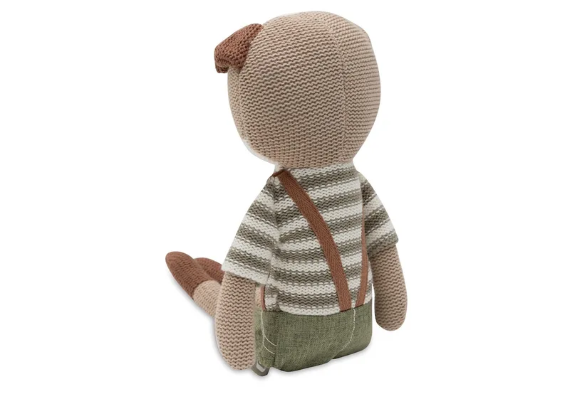 Knuffel - 40x15cm - Hond – Mick – Knuffelpop från Jollein i Animal Friends – produktbild 3 av 4