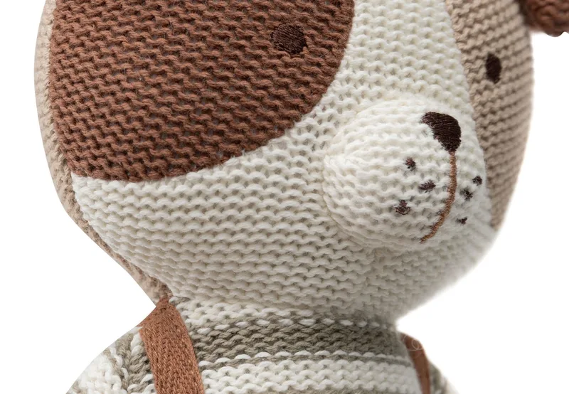 Knuffel - 40x15cm - Hond – Mick – Knuffelpop från Jollein i Animal Friends – produktbild 4 av 4