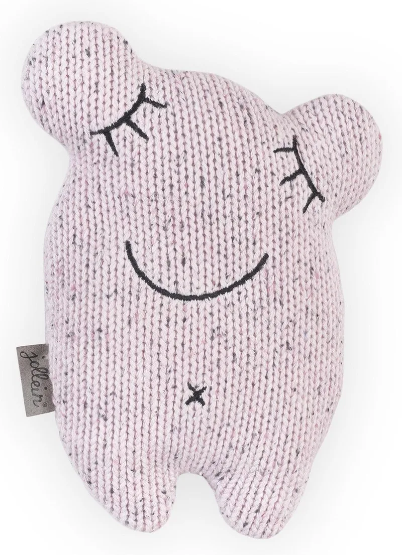 Knuffel Confetti Monster - Vintage Pink van Jollein in Roze – productfoto