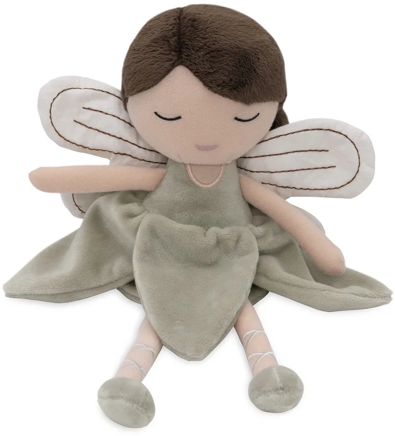 Knuffel Fairy Livia de Jollein en Stuffed Animal Olive Green – photo produit