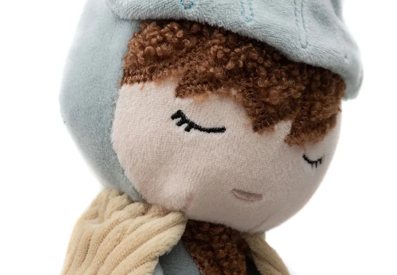 Knuffel – Knight Duke – 34cm - Knuffelpop by Jollein in Sea Green – product photo 4 of 4