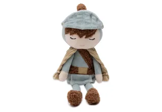 Knuffel – Knight Duke – 34cm - Knuffelpop by Jollein in Sea Green – product photo 2 of 4
