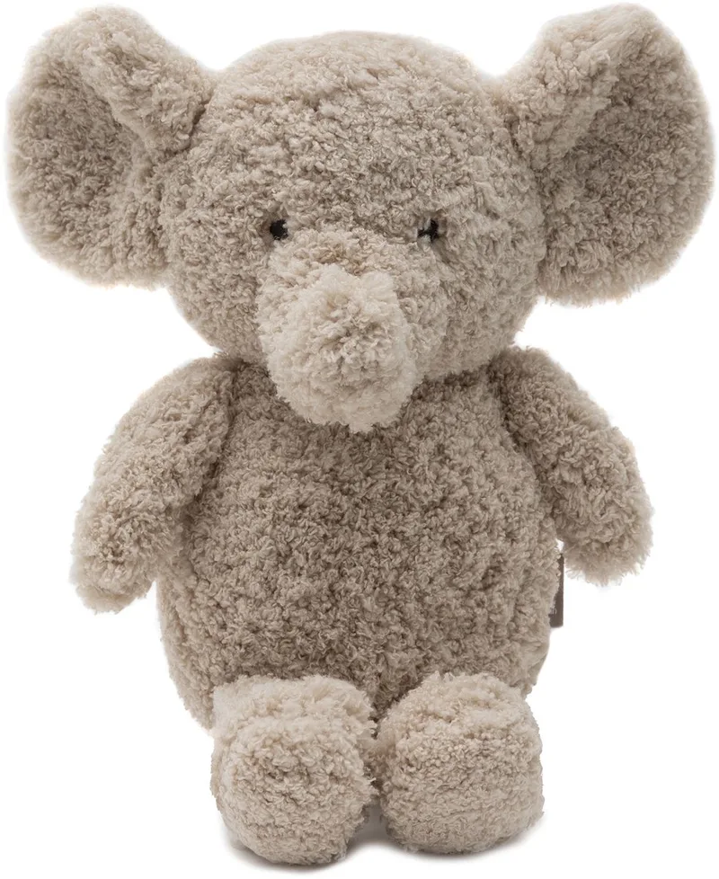 Knuffel Olifant - Elephant - Zachte stof - Zand från Jollein i Elephant Tales – produktbild