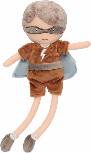 Knuffel Superhero Dave by Jollein in Stuffed Animal Caramel – product photo 1 of 4