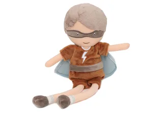 Knuffel Superhero Dave by Jollein in Stuffed Animal Caramel – product photo 2 of 4