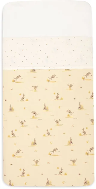 Laken Ledikant - 120x150cm - Katoen - Kangaroots - Dusty Dot by Jollein in Kangaroots Dusty Dot – product photo 1 of 2