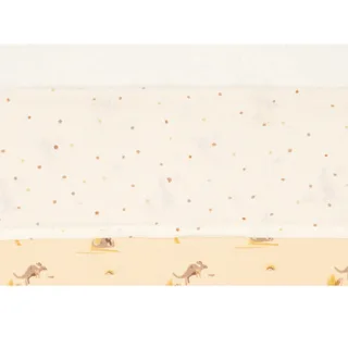 Laken Ledikant - 120x150cm - Katoen - Kangaroots - Dusty Dot by Jollein in Kangaroots Dusty Dot – product photo 2 of 2