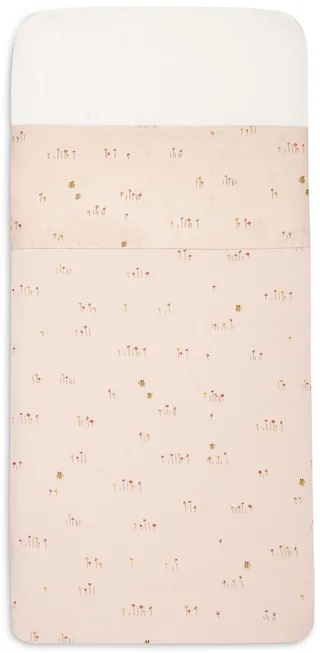 Laken Ledikant - 120x150cm - Katoen de Jollein en Pretty Picnic – photo produit 1 sur 2