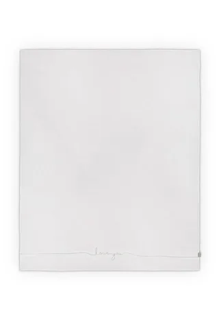 Laken ledikant 120x150cm by Jollein in Love you Nougat – product photo 2 of 2