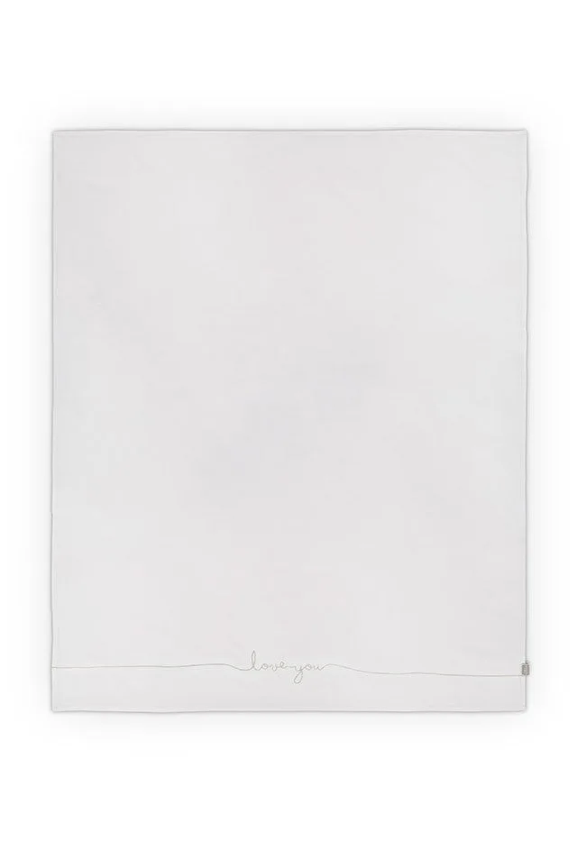 Laken ledikant 120x150cm by Jollein in Love you Nougat – product photo 2 of 2