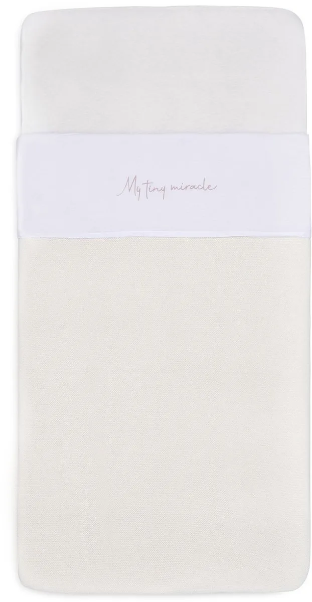 Laken ledikant 120x150cm by Jollein in My Tiny Miracle Wild Rose – product photo