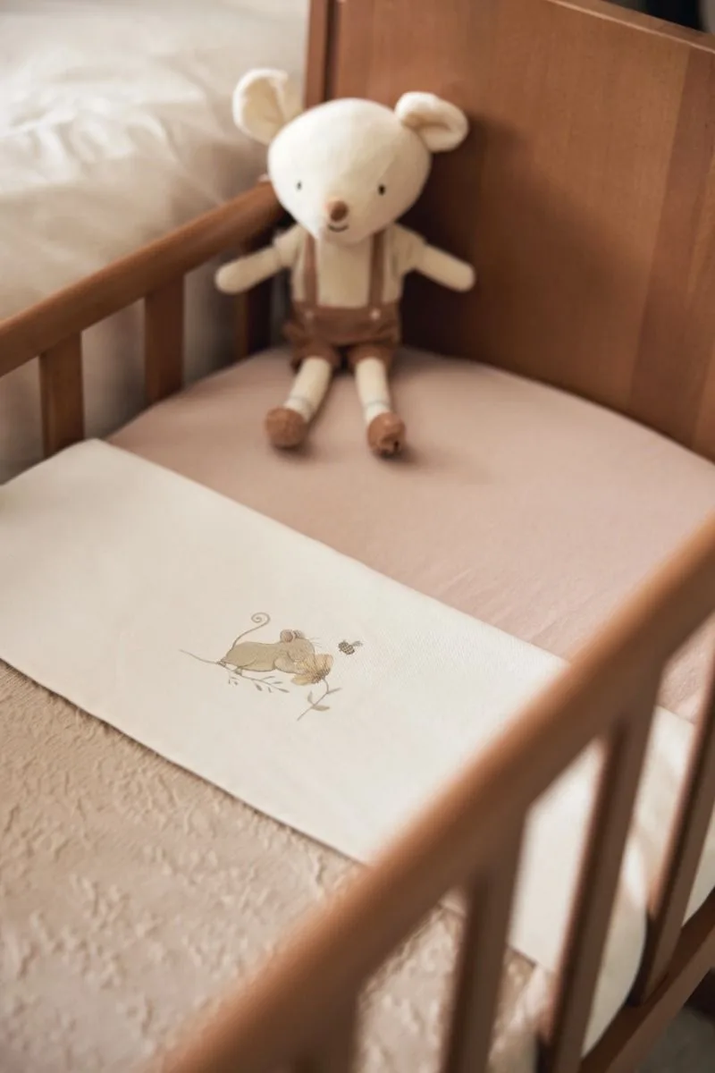 Laken Ledikant Jollein 100x150 Dreamy Mouse de Jollein – photo produit 4 sur 4
