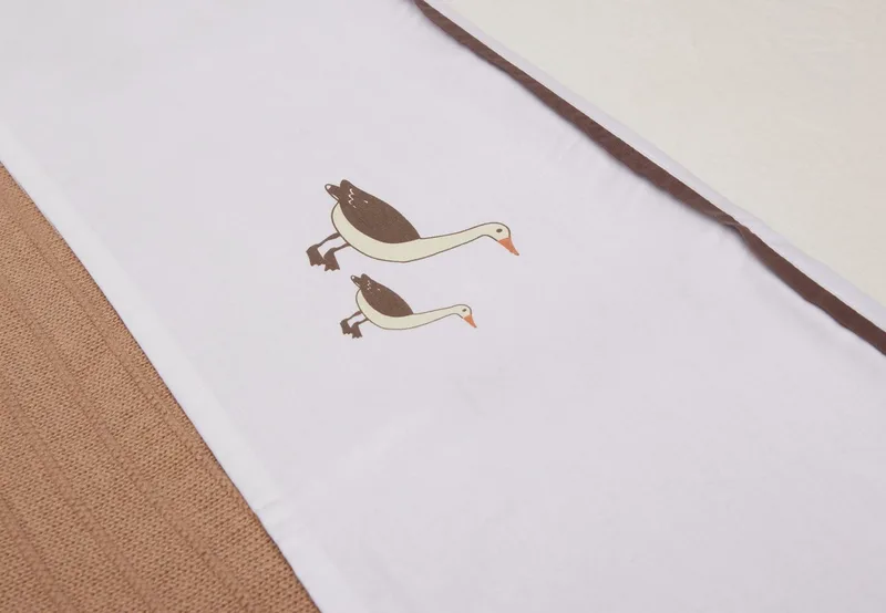Laken Ledikant Jollein 120x150 Goose fra Jollein – produktbillede 3 af 3