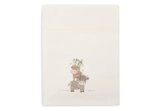 Laken Wieg 75x100cm Barn Buddies by Jollein in Multicolour – product photo 2 of 4