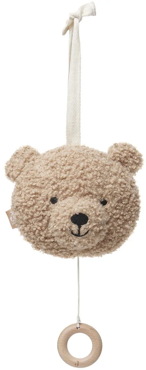 Muziekhanger Teddy Bear Biscuit van Jollein in Teddy Bear Biscuit – productfoto