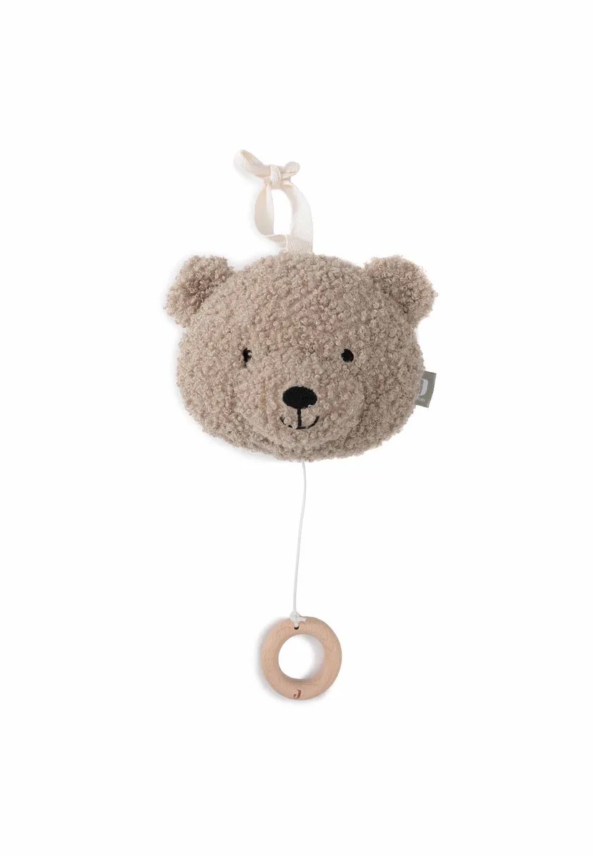 Muziekhanger Teddy Bear Olive Green van Jollein in Teddy Bear Olive Green – productfoto