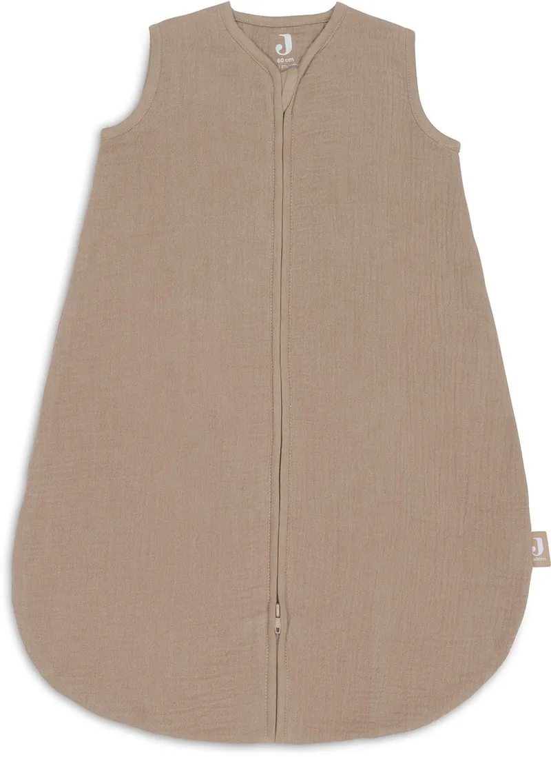 Newborn Slaapzak Zomer Hydrofiel 60cm - Zomerslaapzak by Jollein in Biscuit – product photo