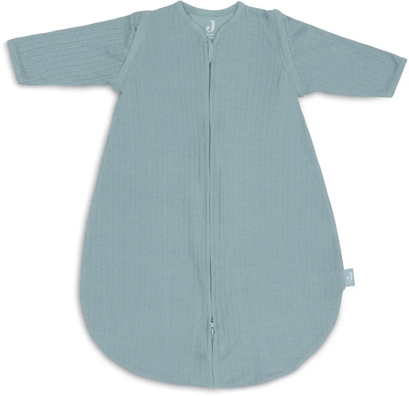 Newborn Slaapzak Zomer Met Afritsbare Mouw 60cm - Rond - Ajour Zomerslaapzak van Jollein in Sea Green – productfoto