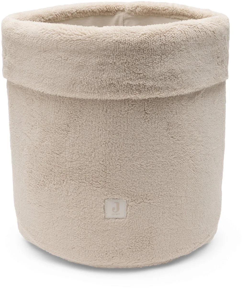 Opbergmand Fluffy van Jollein in Sand – productfoto