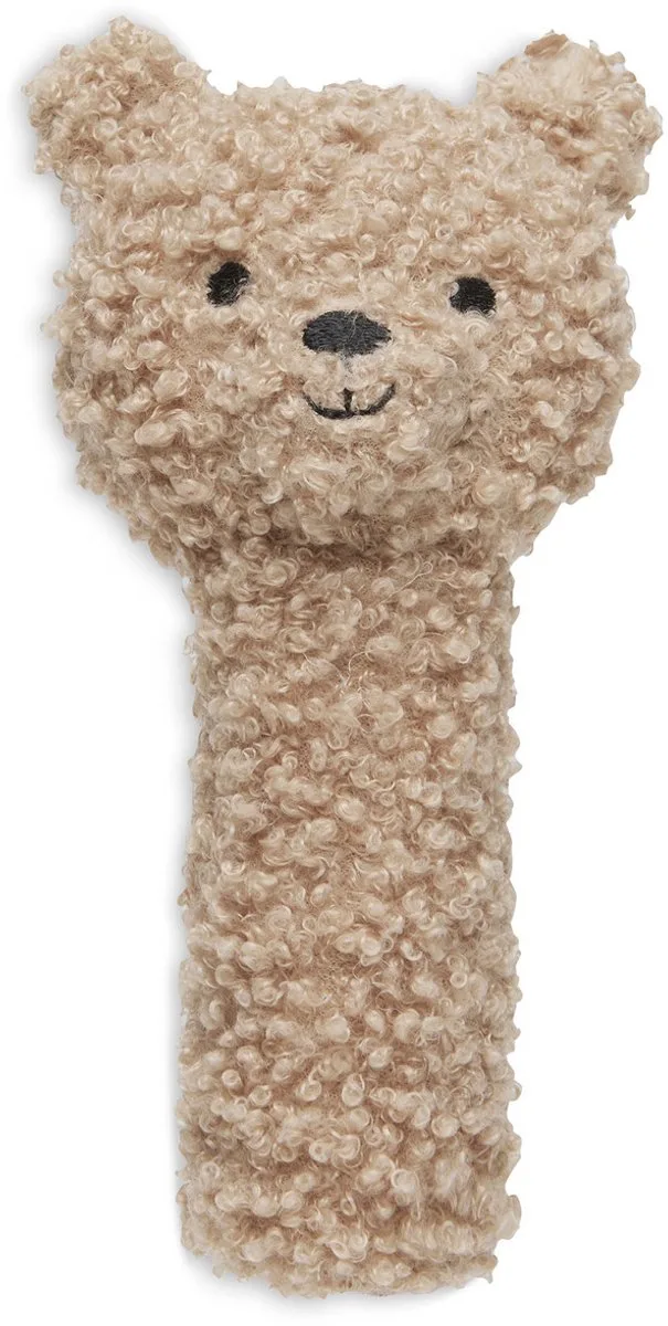 Rammelaar Teddy Bear Biscuit van Jollein in Teddy Bear Biscuit – productfoto